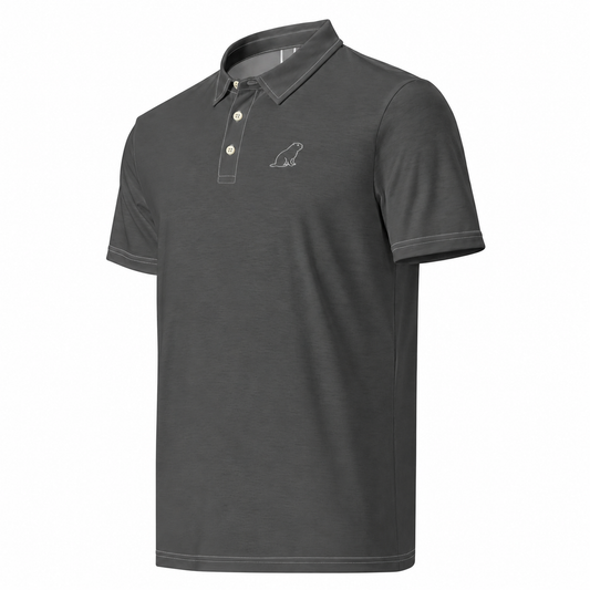 The Warren Polo - Charcoal